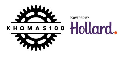 KHOMAS100 and Hollard logos